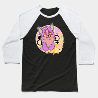 Trixic corgi (w symbol) Baseball T-Shirt